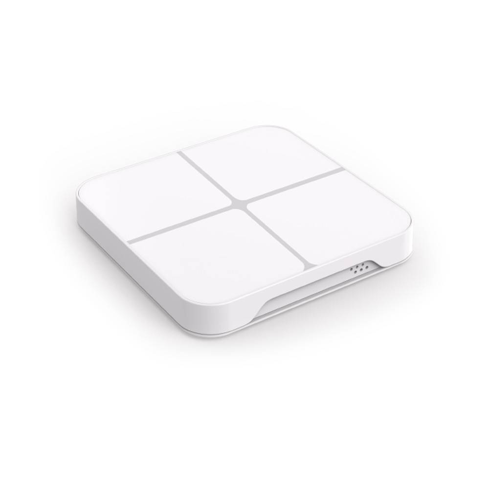 Smart home z-wave plus trådlös väggbrytare 4 knapp 16 scen fjärrkontroll eu 868.4 mhz smart hemautomation