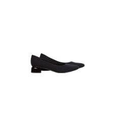 Brunate, Sko, Dame, Sort, 36 EU, Læder, Sort læder slip-on sko med 3 cm hæl