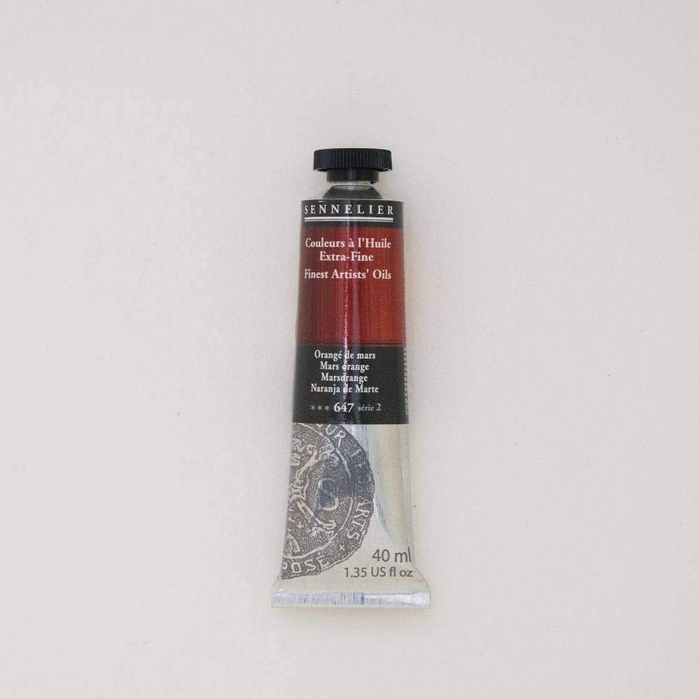 Sennelier Artist Oljefärg 40 ml S2 - Mars orange (3F)