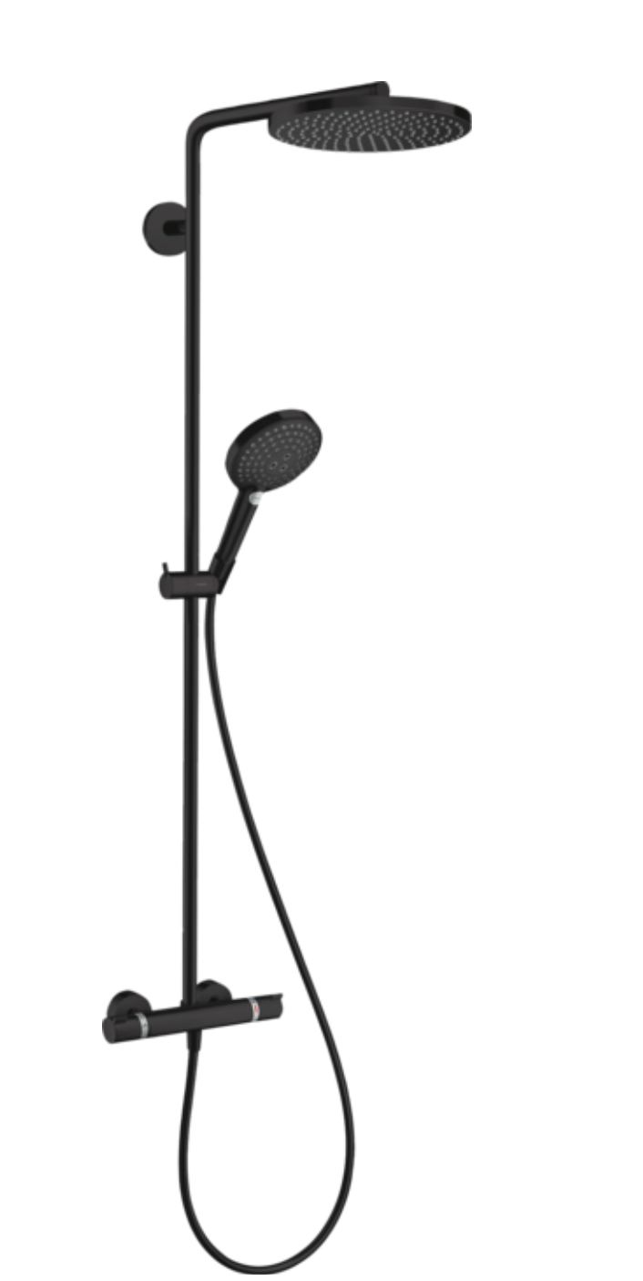 Hansgrohe raindance select s showerpipe 240 1jet powderrain