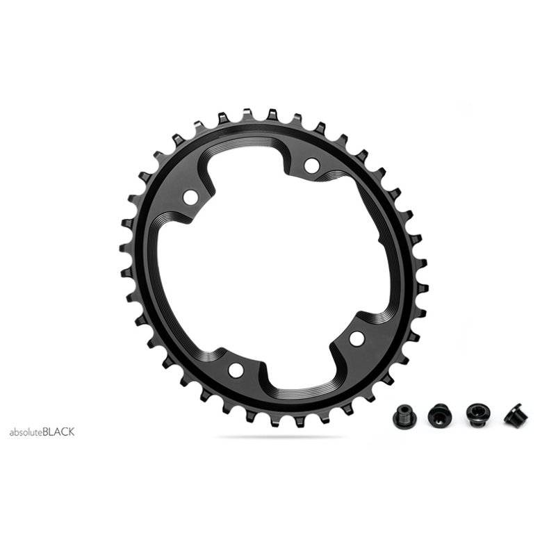 absoluteBLACK Klinge 40T Oval Shimano asymmetrisk