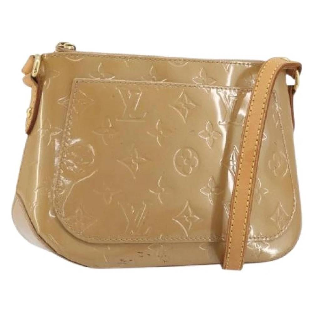 Louis Vuitton Vintage Pre-owned Laeder louis-vuitton-tasker - Vintage - Dame - Beige - ONE SIZE -