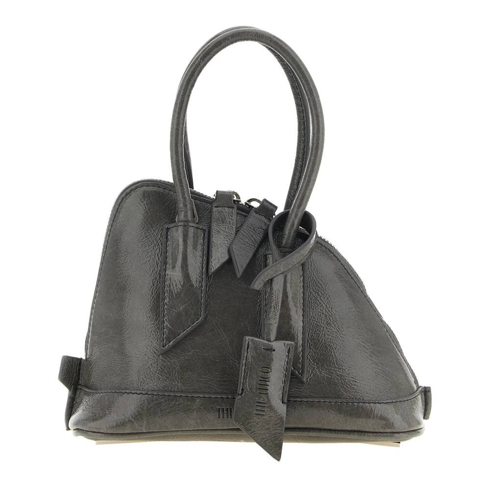 The Attico Sant Ambroeus Mini Håndtaske - Tasker - Dame - Grå - ONE SIZE - Uld