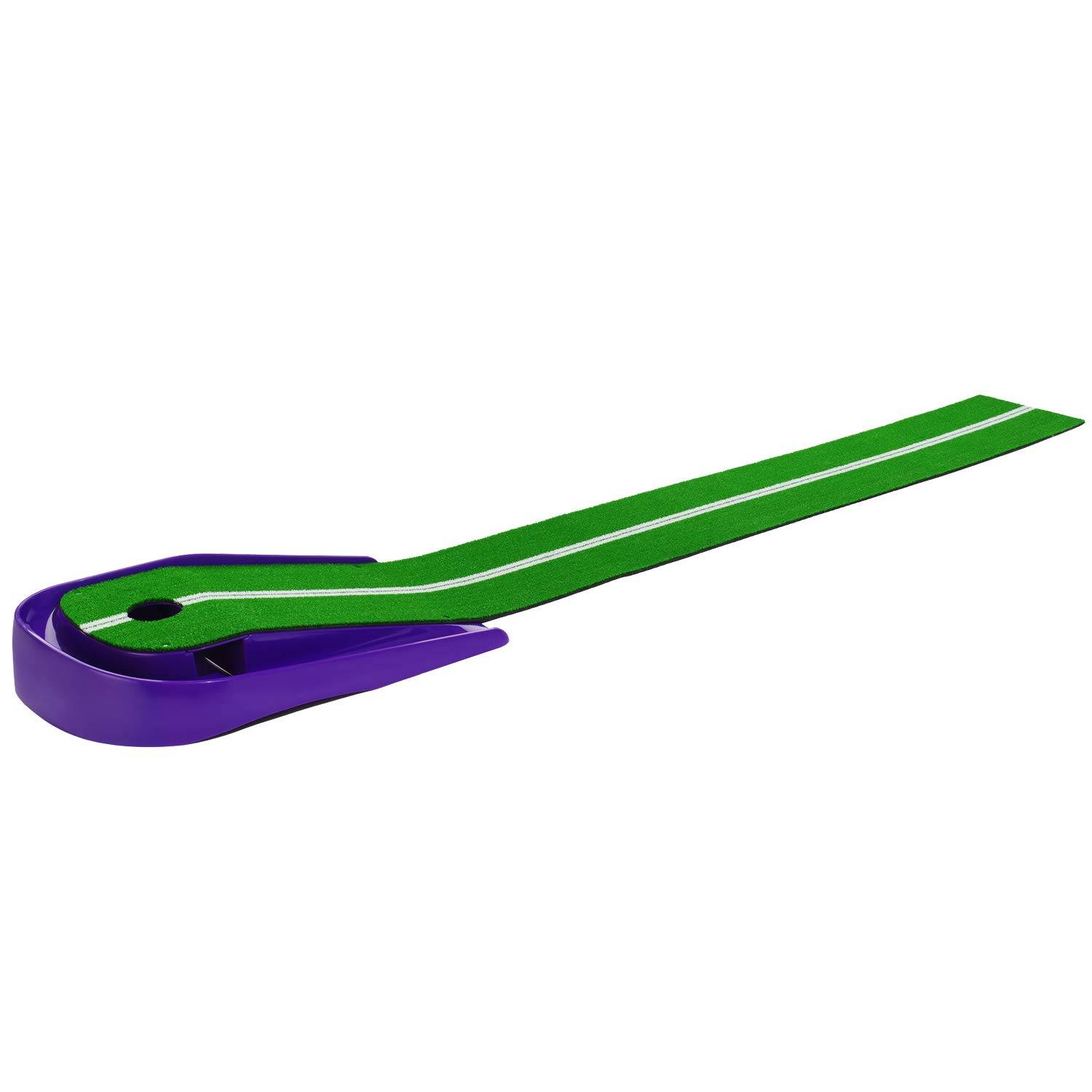 Tabata Putting Mat, Golf Putting Practice Mat, Developed in Collaboration with Professional Golfer Fujita, 1.7m Long, FUJITA Mat 1.5 (GV0141)