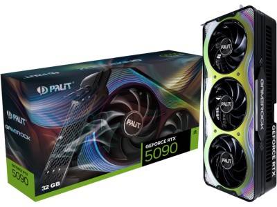 Palit GeForce RTX 5090 GameRock 32 GB GDDR7, HDMI/3xDP, RGB