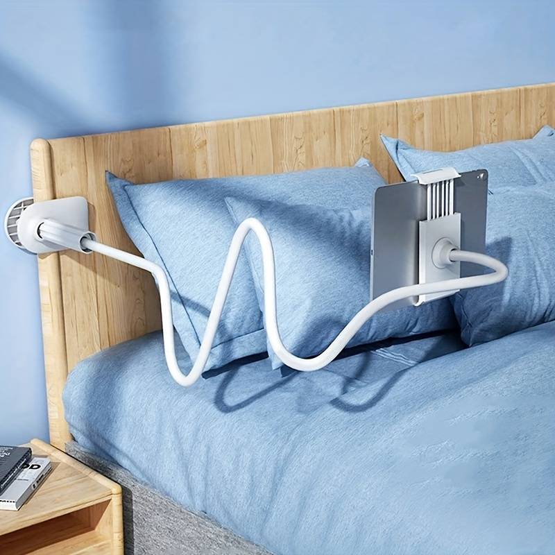 TEMU (please Check The Required Size Before Purchasing And An Order ) 360° Rotating Tablet Phone Holder, Spiral Base, Lazy Stand, Bedside Mobile Phone Tablet Stand, Bedside Lazy Stand
