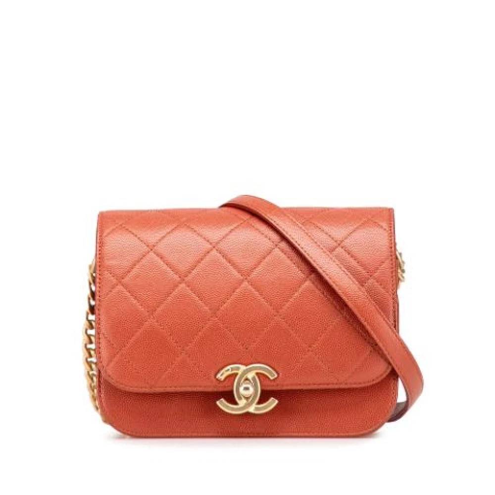 Chanel Vintage - Pre-owned Quilted Crossbody Bag Vintage - Dam - ONE Size - Läder
