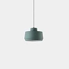 ksxnkhk Ljuskrona hängande lampa modern LED modern lampa modern minimalistisk macaron cirkulär lampskärm nordisk barsäng och frukost sovrum sängbord kreativ hängande lampa matbord