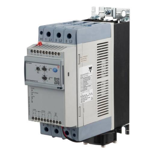 Mjukstartare RSGT 70A 37kW 400V 3-fas, 110-400V styrsp, Modbus