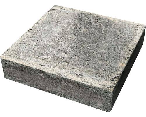 Marksten BENDERS Troja antik makro gråmix 210x210x50mm