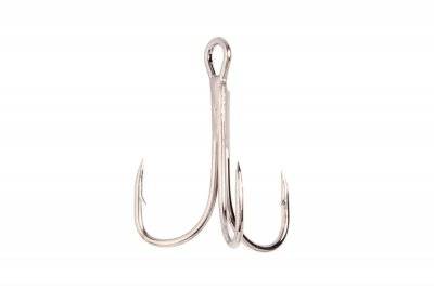 Eagle Claw Trekrok 2x Nickel Pläterad 5-pack (Storlek: 1/0)