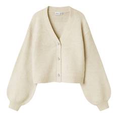 Name It Cardigan - Strik - NkfNina - Peyote Melange - Name It - 11-12 år (146-152) - Cardigan