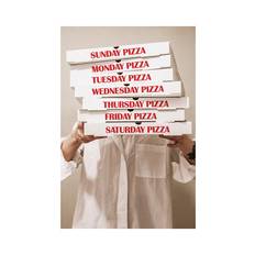 Pizza All Week Plakat (50x70 cm) - Køkkenplakater