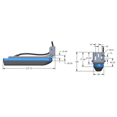Active Imaging HD 2-i-1 Ekolodsgivare 9-pin