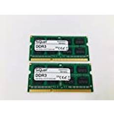 SiQuell® 8 GB Kit (2 x 4 GB) HP Elitebook 2540p (PC3-10600S) minne RAM