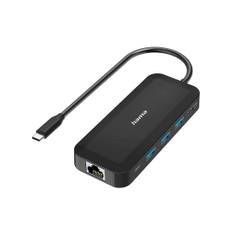 HAMA USB-C Hub Multi 6x Ports USB-A USB-C HDMI LAN