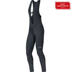 Gore tights bib Windstopper dame med pude