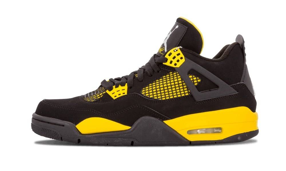 Jordan 4 Retro "Thunder 2023" 36.