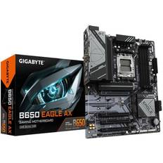 Gigabyte B650 EAGLE AX, AMD AM5, ATX, PCI Express, 4xDDR5, 3xM.2 + SATA3 RAID, HDMI/DP, USB-C, GigaLAN, WiFi 6E, Bluetooth 5.3, RGB Fusion