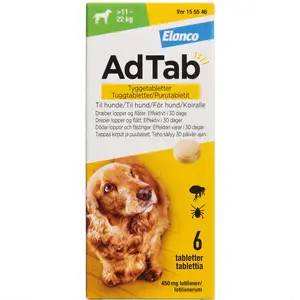 AdTab til hunde >11-22 kg 450