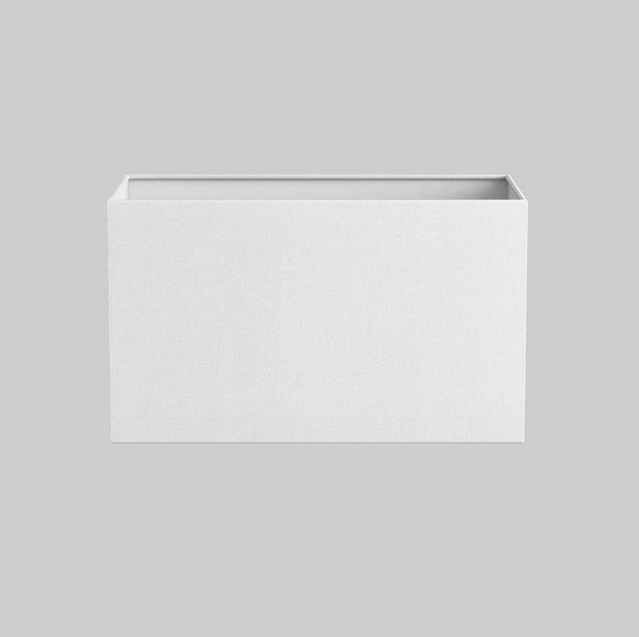 Park Lane bordlampe fra Astro Lighting - Mat nikkel / Rektangel / Hvid