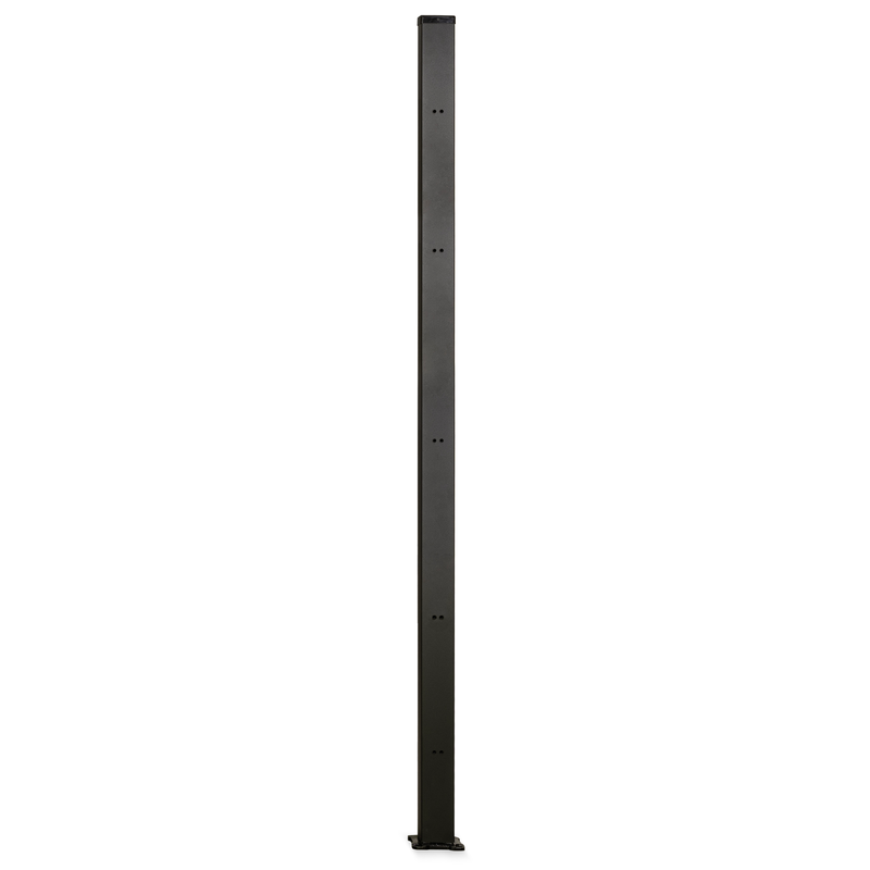 Staketstolpe Donsö 70x70mm Svart Jabo
