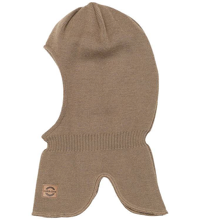 Mikk-Line Balaklava - Stickad - Ull - Dubbel - Falcon - Mikk-Line - 74/80 - Balaklava - Dubbel