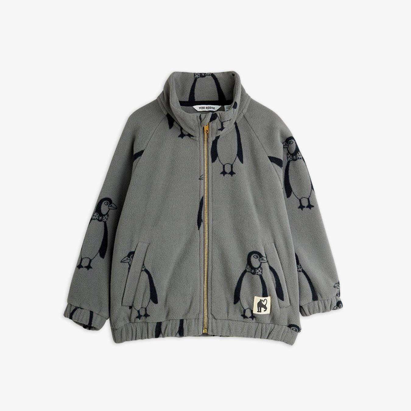 Penguin fleece jacket - Grey (68/74)