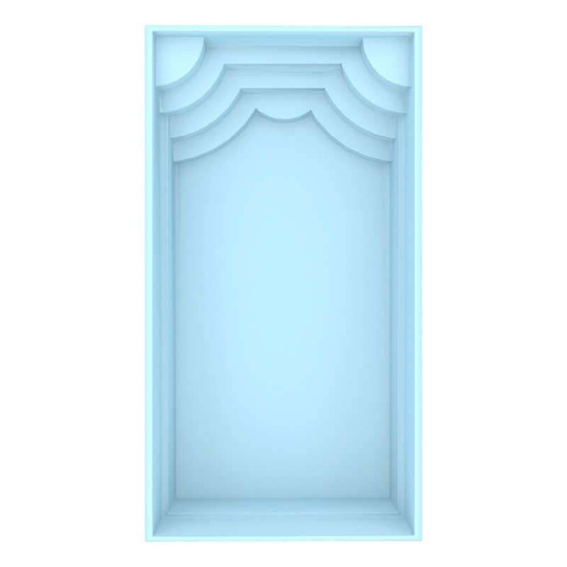 Glasfiberpool Aruba 720
