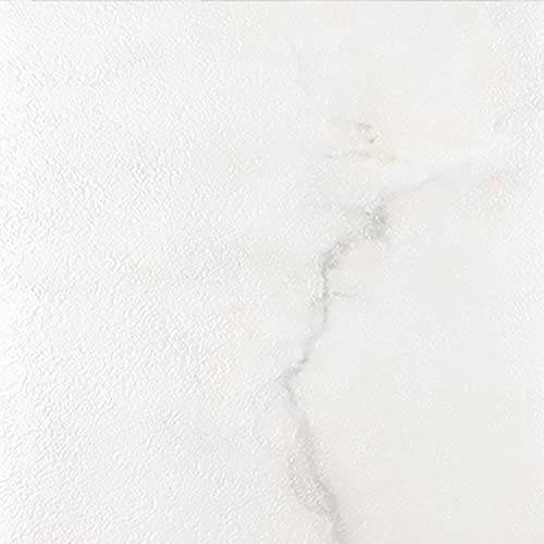 Livelynine Linogolv Beige 30X30cm Kakel PVC Självhäftande Marmorgolv Kakelhäftande golv-Vattentät-Tjock-golv för badrum Kök Sovrum Vardagsrum Korridor, Vit/Blå/Beige, 16 plattor