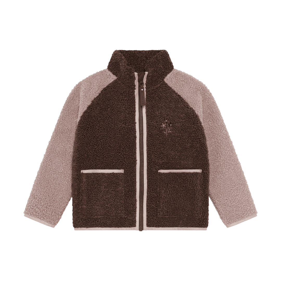 EnFant Teddyjakke Chestnut Chestnut-134 cm Brun 134 cm