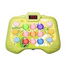 Fast Push Bubble Game, Sensorisk Bubble Fidget Toy | Quick Push Game,Quick Push Bubble Competitive Game Console Series Creative Game Console, Funny Light-up Fast Push Game Machine