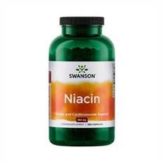 Swanson Niacinamide, 500mg. 250 kapsl.