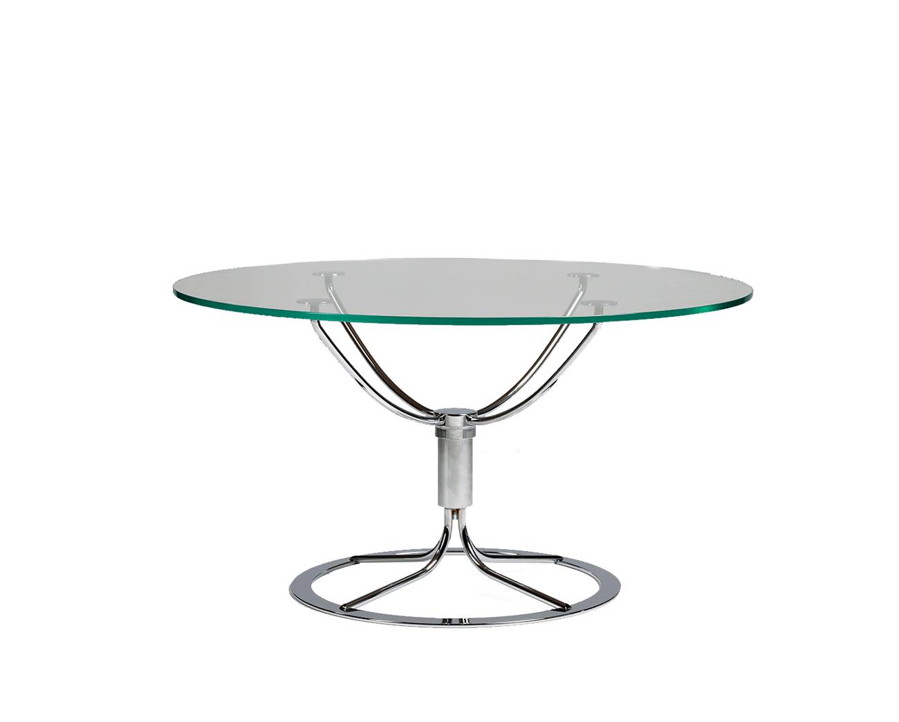 Jetson Sofabord, glas | Bruno Mathsson Ø60.