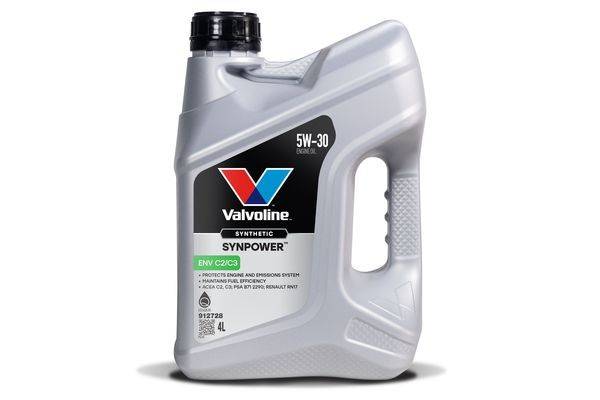 Valvoline 912728 Motorolja SynPower ENV C2/C3 5W-30 4l