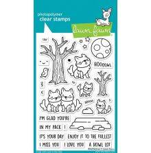 Lawn Fawn Clear Stamps 4X6 - Wild Wolves LF3219