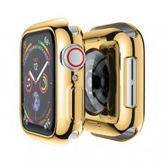 Fuld Apple Watch 4/5/6/7/SE Shell Screen Protector Gold 40mm