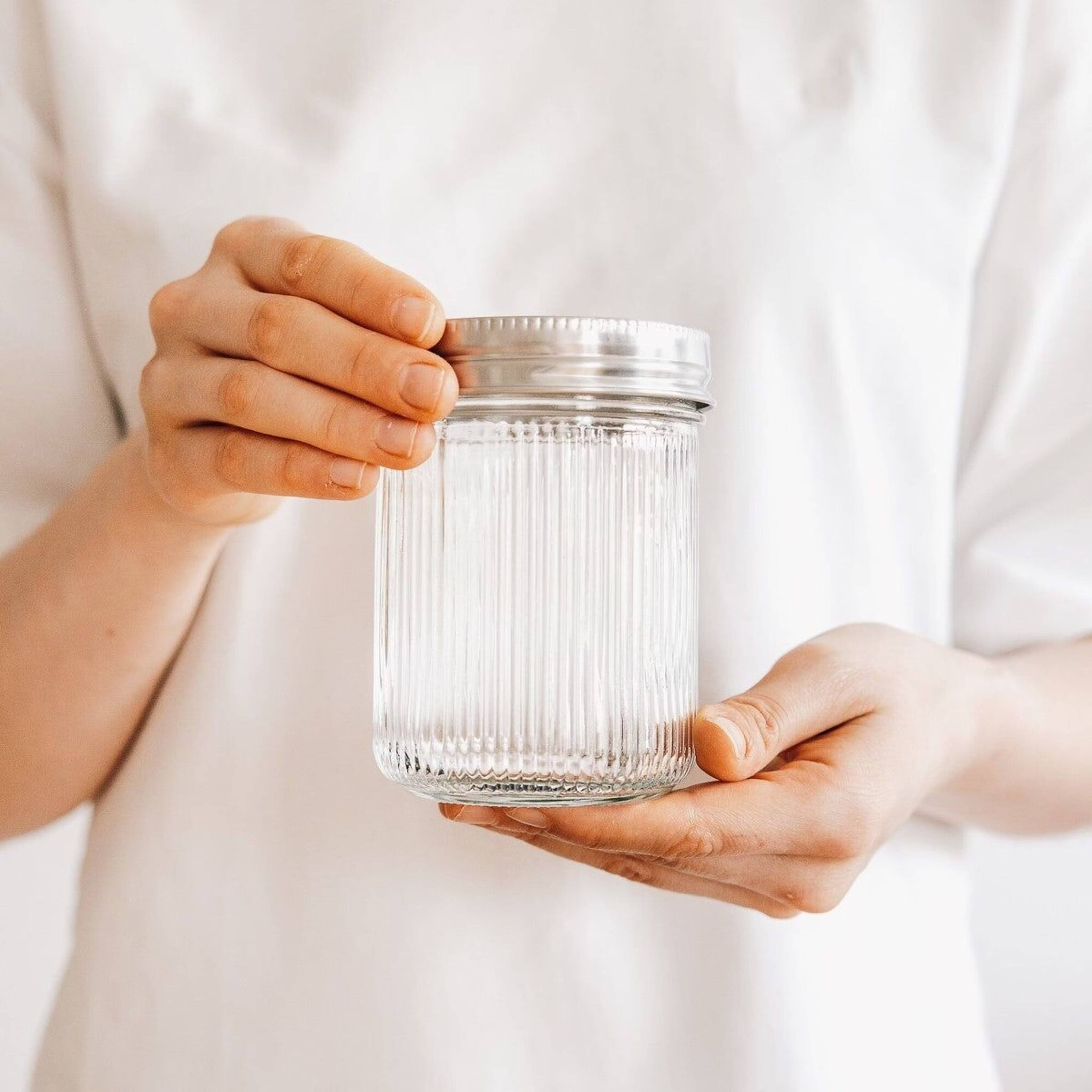Ripple Mason Jar | 0.4 Liter - wide mouth