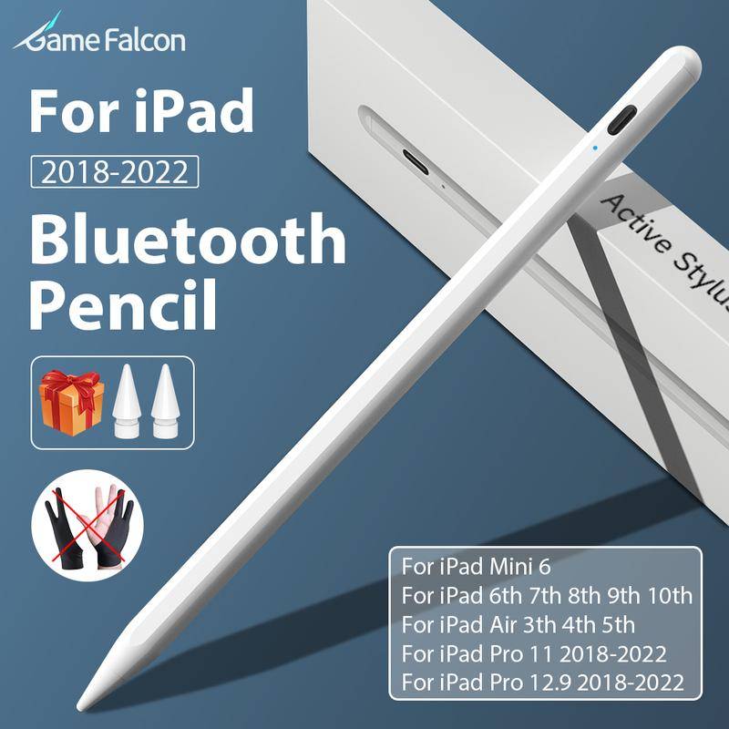 För Apple Pencil För Ipad Pro 13 11 12.9 M4 2024 Air 4 5 Styluspenna För Ipad 9 8:e 9:e 10:e Generationen Mini 6 10.2 Bluetooth Pekpennor