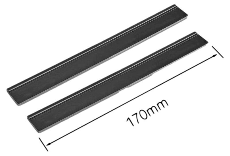 Kärcher WV1 WV2 WV5 WV6 Gummiliste 170mm til Vinduesvasker - 2-Pak