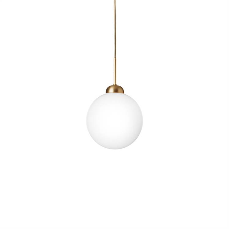 Nuura Apiales 1 Pendel Brushed Brass/Opal White Apiales 1 Large