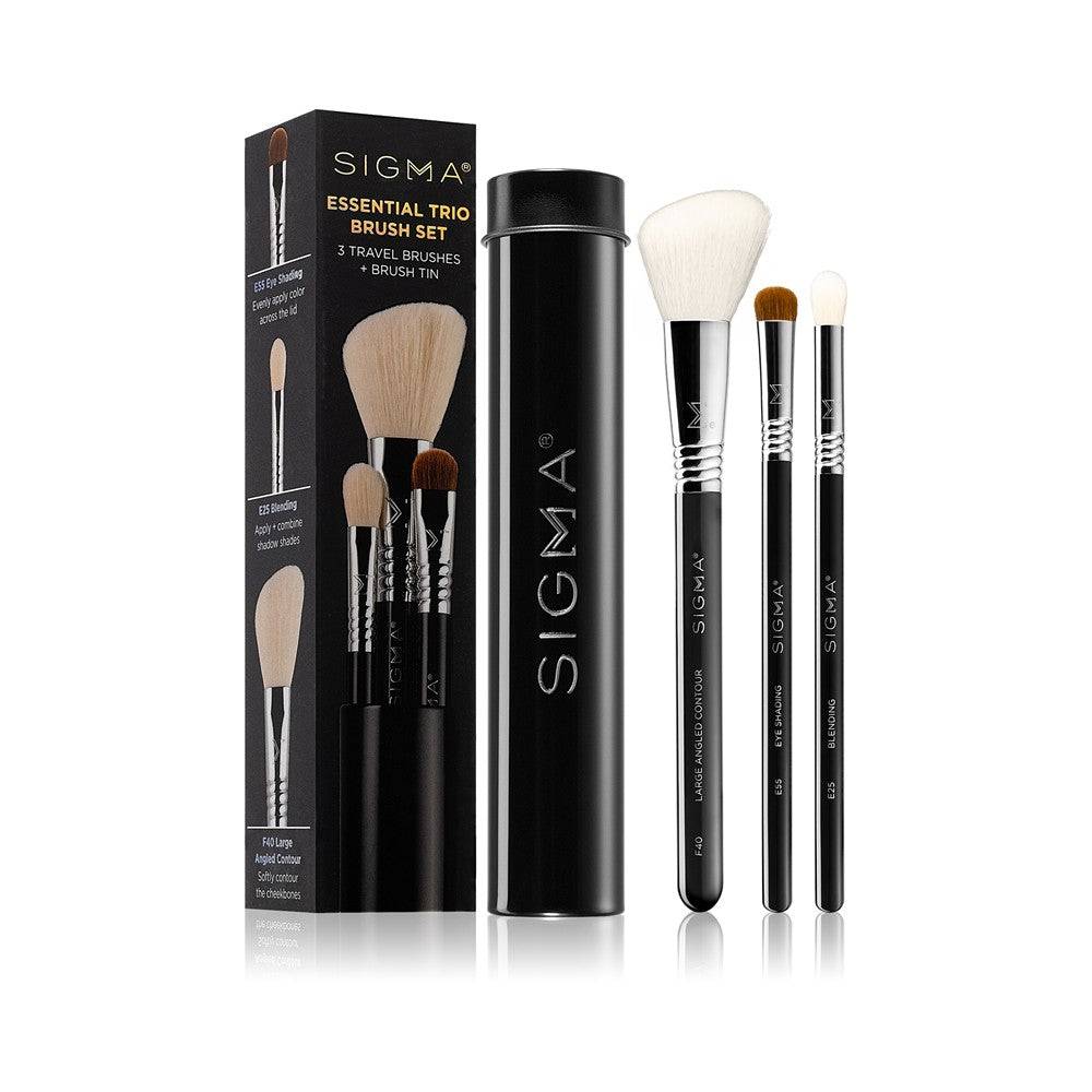 Sigma Beauty Essential 4-Piece Mini Face Brush Kit