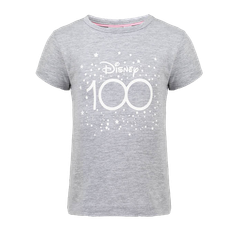 Disney Pige T-shirt - Grey Melange - 110/116