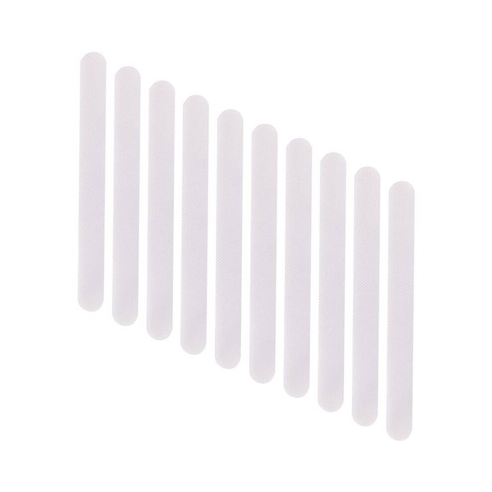 10Pcs Anti-Slip Strips Safety Shower Treads Stickers Bathtub Non Slip Stickers Stair Step Anti Slip Tape 7.87inch