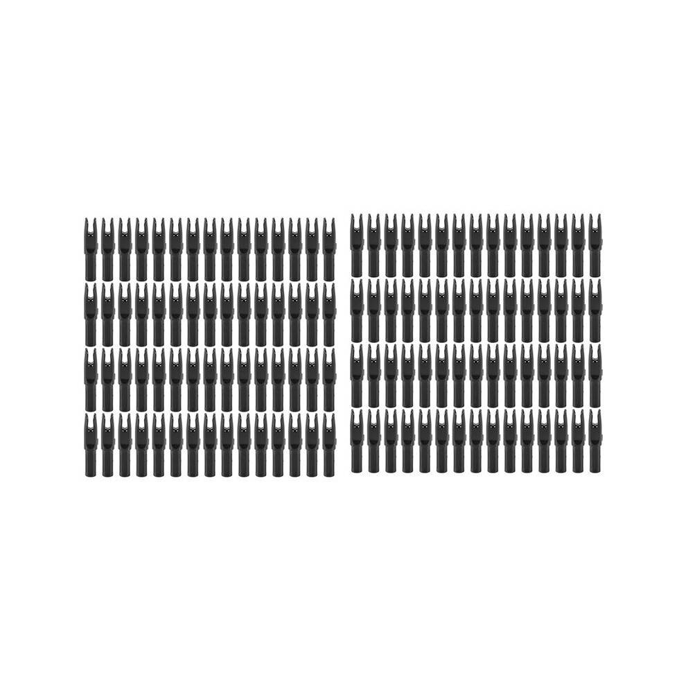 120 Pack Archery Arrows Nock ID 6.2mm Arrows Nocks Insert Tail for DIY Hunting Shootings Arrows Compound Recurve Bow
