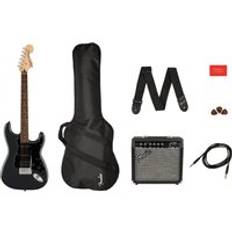 Squier Affinity Stratocaster HSS Pack LRL Charcoal Frost Metallic