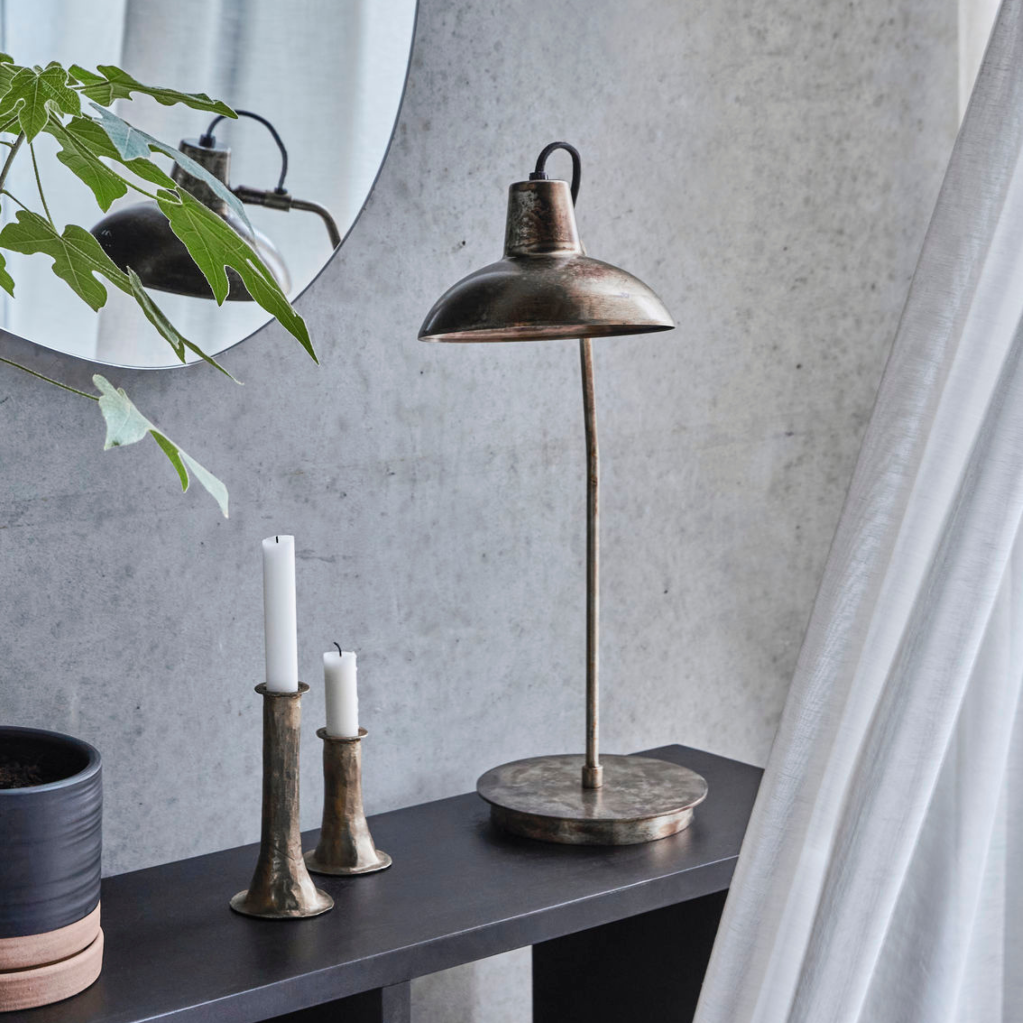 Bordlampe H51 cm - Flere farver - Grøn