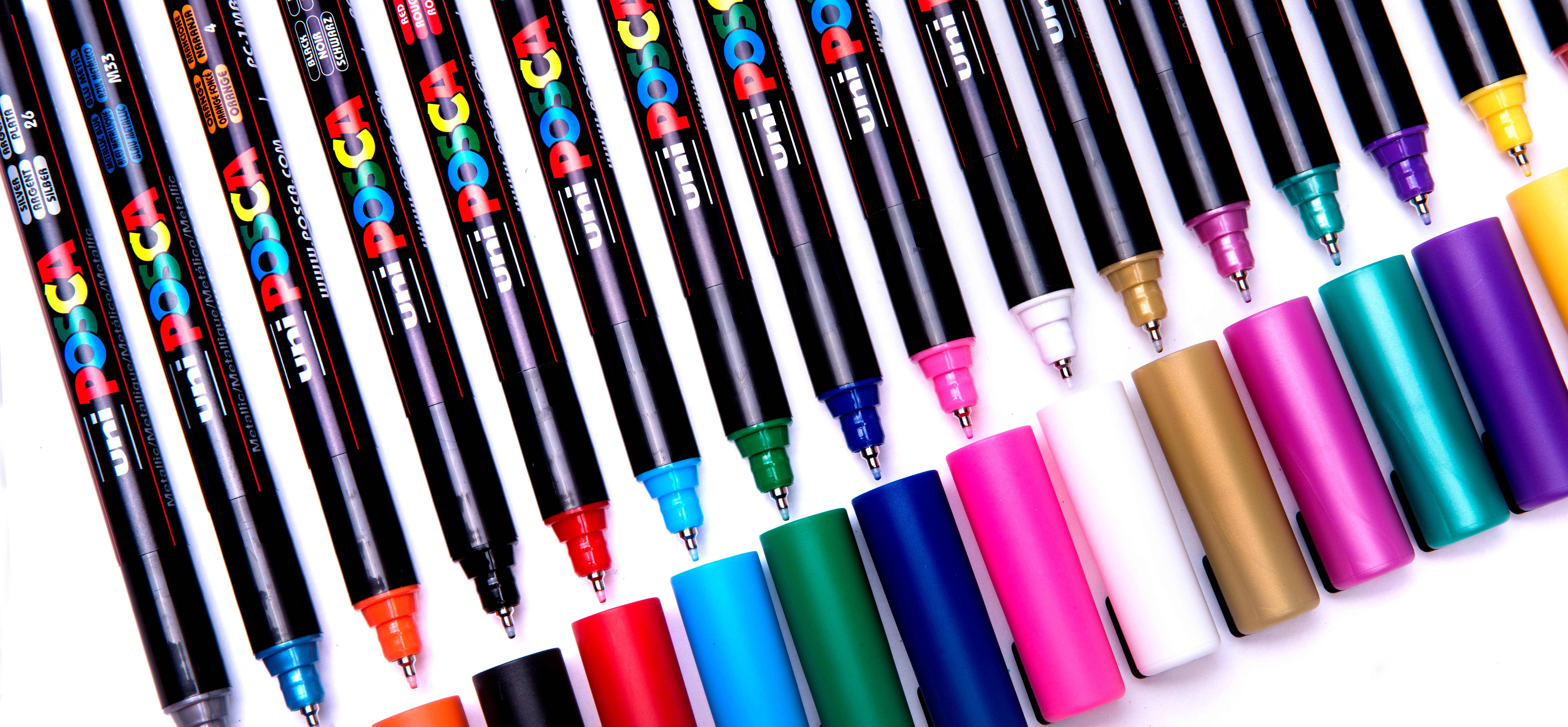 Posca PC 1MR 0,7 mm Fuldt Sortiment (1x22).