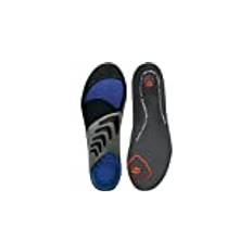 SofSole Airr Orthotic Comfort sportgelinlägg med luftkudde häldämpning för maximal löpkomfort kvinnor män + gratis 1 st sportstrumpor (män 45–46)