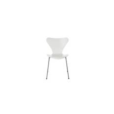 Arne Jacobsen 7'er stol - Serie 7™ (3107)-Hvid - spisebordsstol